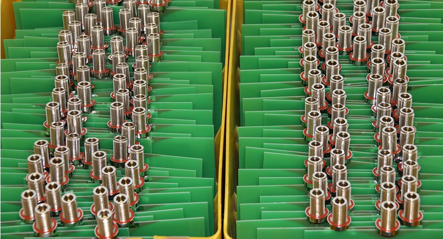Fertigung der Platinen Platinenfertigung