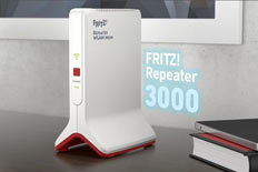 FRITZ! Repeater 3000: WLAN Mesh Verstärker von AVM FRITZ! WLAN Mesh Repeater 3000