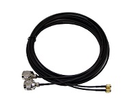 Twinnkabel FTS-H 100 mit N-Stecker und SMA-Stecker Twinnkabel FTS-H 100 mit N-Stecker und SMA-Stecker