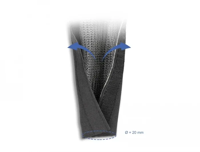 Delock_EMV_Abschirmgeflechtschlauch_mit_Klettverschluss_hitzebest__ndig_1_m_x_20_mm_schwarz__2_19f0213f