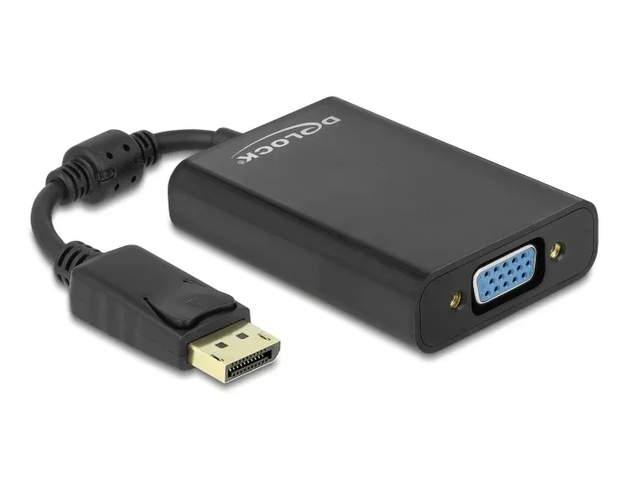 Delock_Adapter_DisplayPort_1_1_Stecker___VGA_Buchse___Audio___Power_schwarz__2