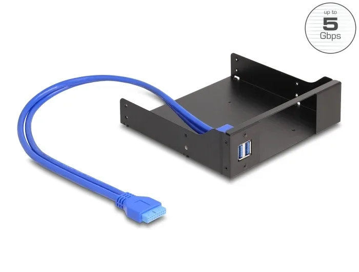 Delock_5_25____Metall_Einbaurahmen_f__r_Slim_Bay_Wechselrahmen_mit_USB_5_Gbps_Hub__1_7d9cefec