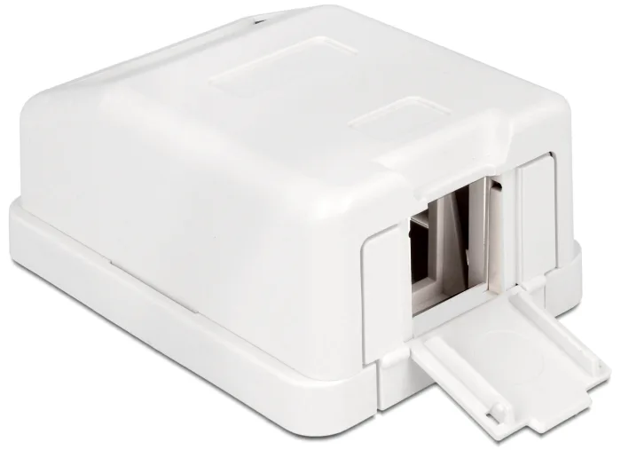Delock Keystone Leergehäuse 1 Port mit Staubschutz #3 