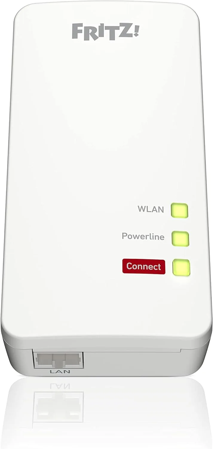 96374 FRITZ!Powerline 1260 Single Adapter unten