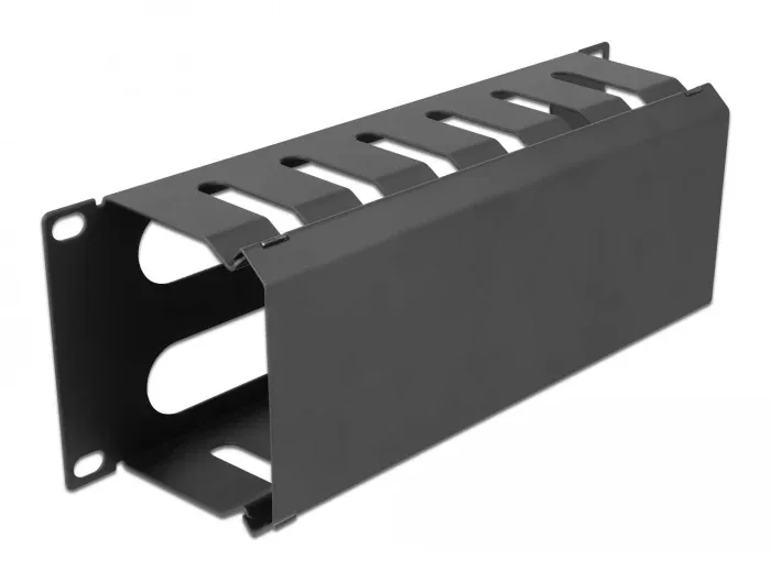 Delock_10____Kabelmanagement_Rangierpanel_mit_2___ffnungen_1_HE_schwarz__1_396f1fda
