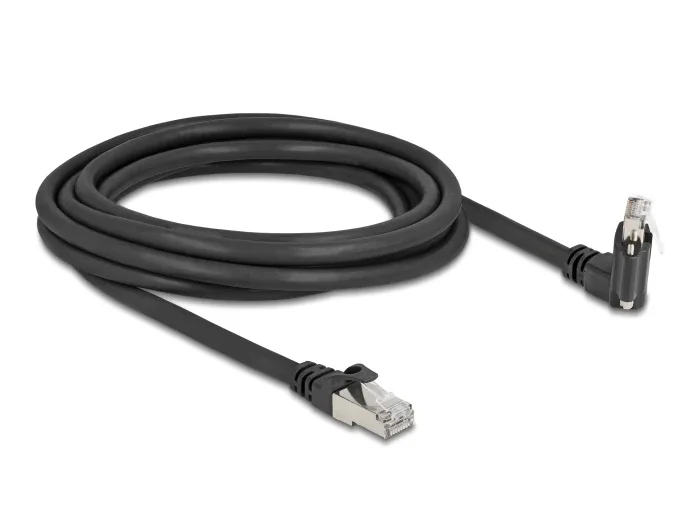 Delock_GigE_Kamera_Kabel_RJ45_Stecker_45___gedreht_und_90___gewinkelt_mit_Schrauben_zu_RJ45_Stecker_Cat_6_S_FTP_3_m_schwarz__2_c5a1a057