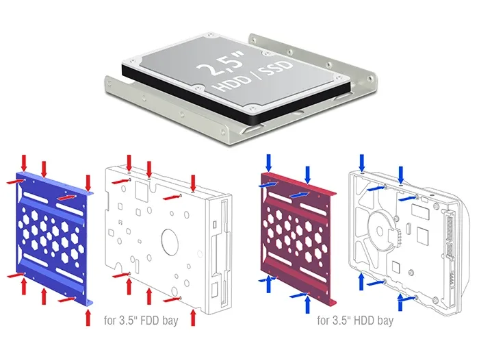 Delock_Aluminium_Einbaurahmen_2_5____zu_3_5____blau__2_b73a57c6