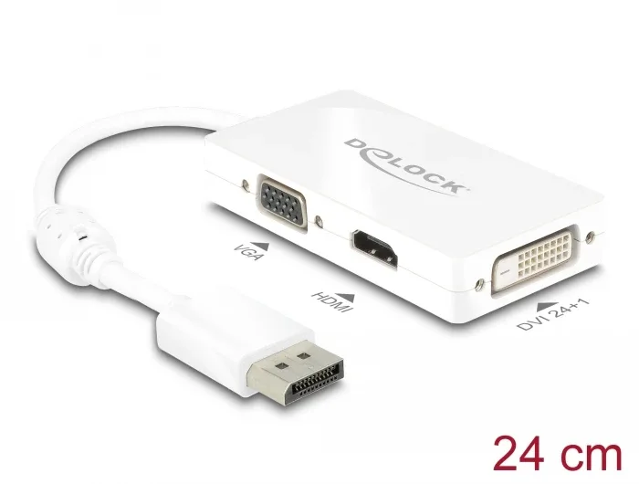 Delock_Adapter_DisplayPort_1_1_Stecker___VGA___HDMI___DVI_Buchse_Passiv_wei____1_f744500b