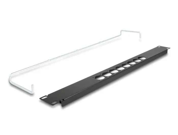 Delock_19____D-Typ_Patchpanel_mit_Entlastungsschiene_8_Port_mittig_1_HE_schwarz__3_b54406a2