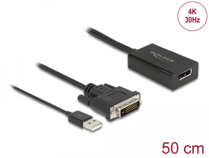 Delock_Adapter_DVI_Stecker_zu_DisplayPort_1_2_Buchse_schwarz_4K_mit_HDR_Funktion_50_cm__1_16ae90ee