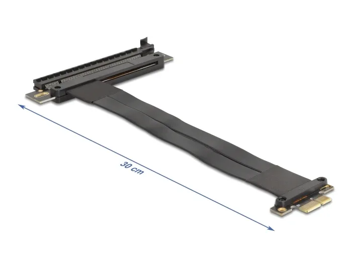 Delock_Riser_Karte_PCI_Express_3_0_x1_Stecker_zu_x16_Slot_mit_Kabel_30_cm__2