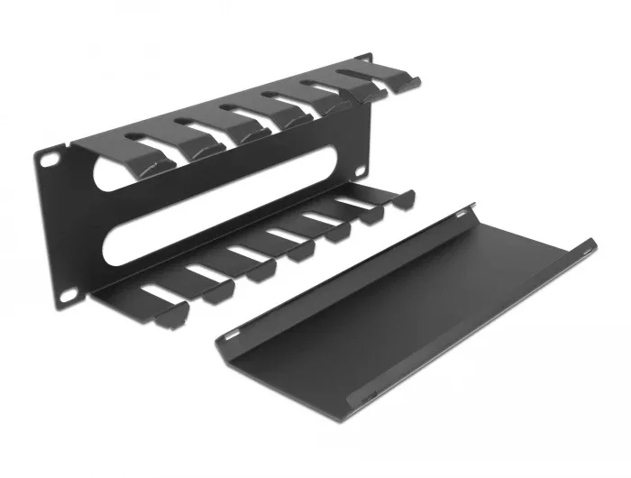 Delock_10____Kabelmanagement_Rangierpanel_mit_2___ffnungen_1_HE_schwarz__3_c2de2953
