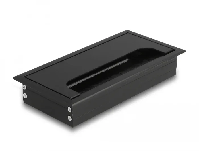 Delock_Kabeldurchf__hrung_f__r_Tischeinbau_mit_B__rste_160_x_80_x_28_mm_schwarz__1_f1258a50