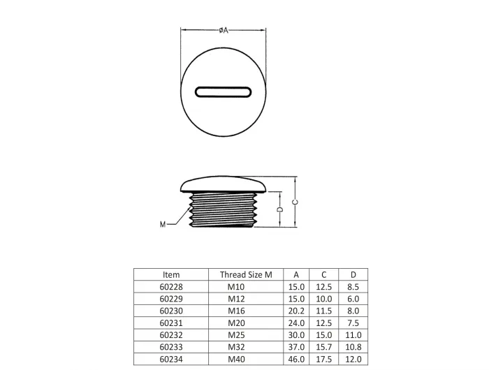 Delock Verschlussstopfen M20 x 1,5 schwarz 10 Stück #3 
