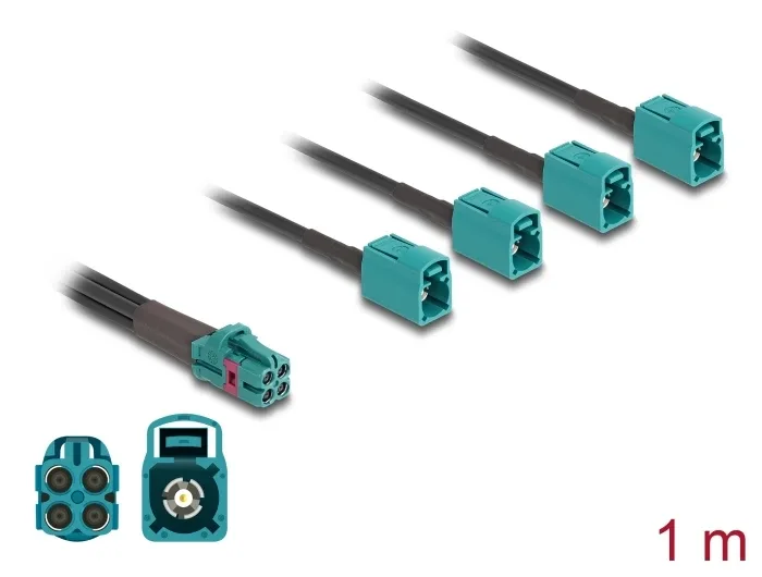 Delock_Kabel_Mini_FAKRA_Z_Buchse_quad_zu_4_x_FAKRA_Z_Buchse_B-Typ__1_56854f6e