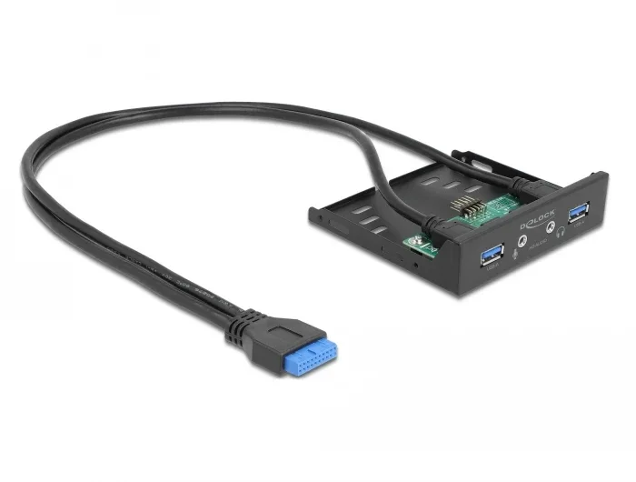 Delock_3_5____USB_3_2_Gen_1_Front_Panel_2_x_USB_Typ-A___HD-Audio__4_d4d0c282