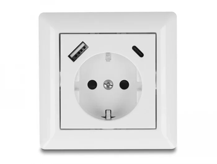 Delock_Einbausteckdose_mit_2_USB_Ladeports__1_x_USB_Typ-A_und_1_x_USB_Type-C____mit_PD_3_0__18_W__3_31825027