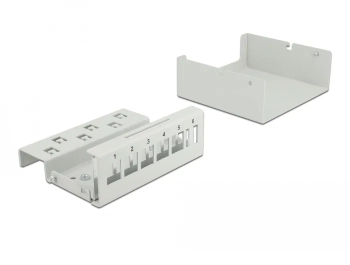Delock_Keystone_Patchpanel_6_Port_grau__3_c995140a