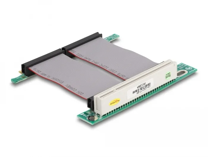 Delock_Riser_Karte_PCI_32-Bit___PCI_32-Bit_mit_flexiblem_Kabel_7_cm_links_gerichtet__2_22e186b2