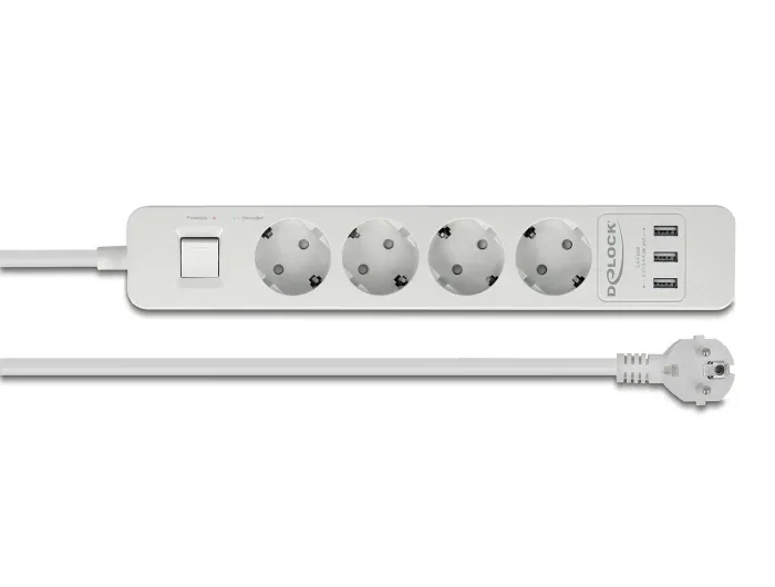 Delock_Steckdosenleiste_4-fach_mit___berspannungsschutz_und_USB_Ladeger__t_wei____3_baa81efb