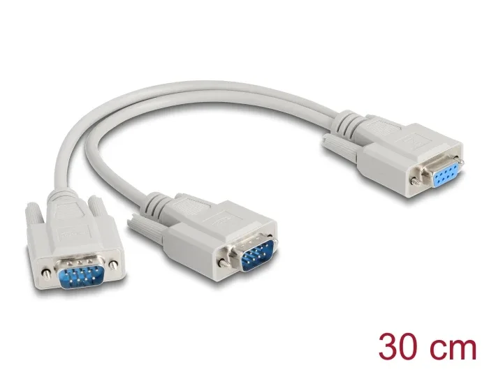 Delock_Adapter_Y-Kabel_D-Sub9_1_x_Buchse_zu_2_x_Stecker_mit_Schrauben_30_cm__1_3dfe6138