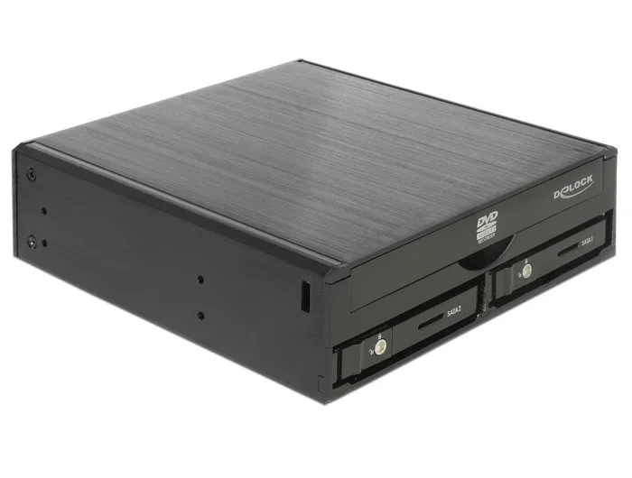 Delock_5_25____Wechselrahmen_f__r_1_x_5_25____Slim_Laufwerk___2_x_2_5____SATA_HDD___SSD__2_c462d953