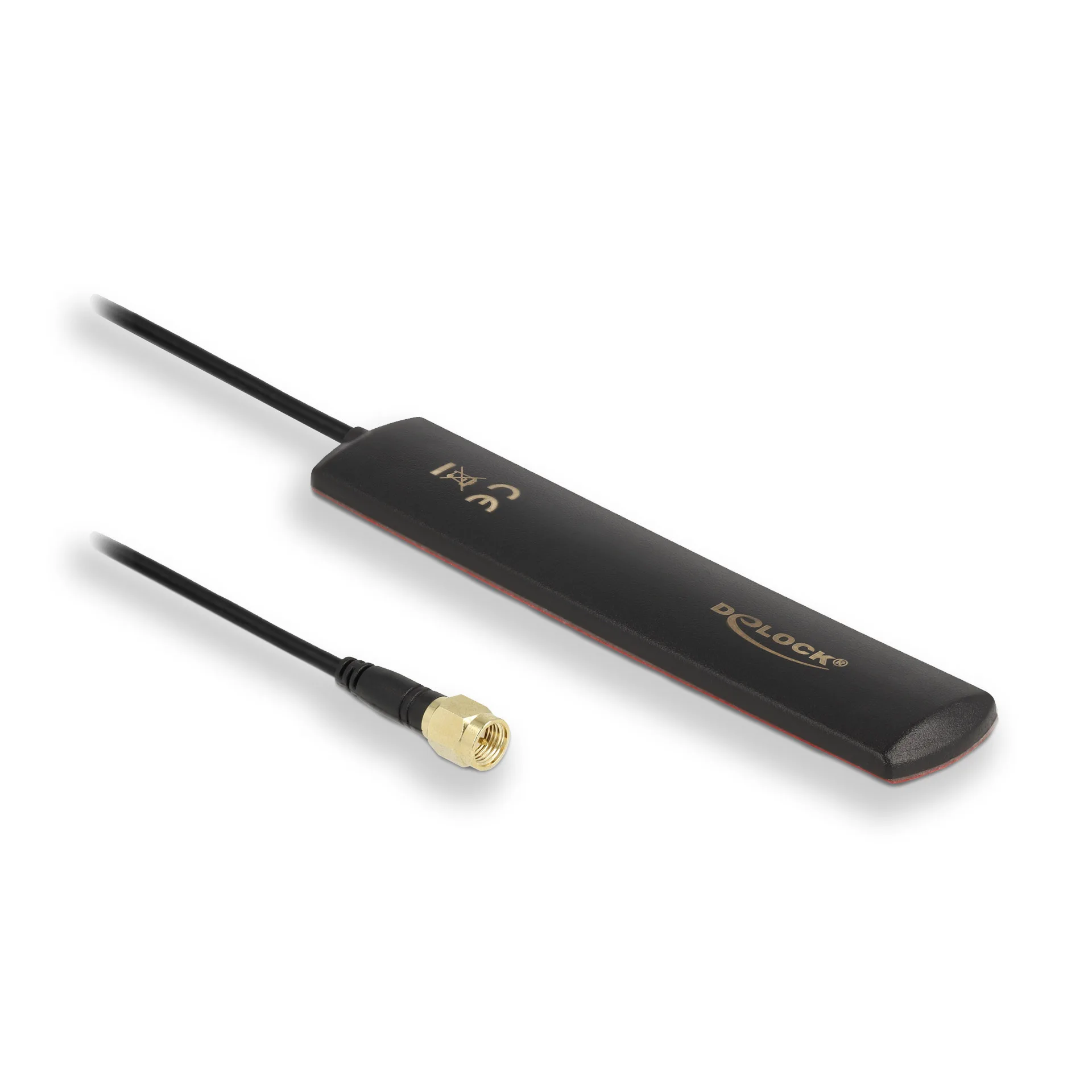 Delock LTE Antenne SMA 3 dBi Klebemontage #2 