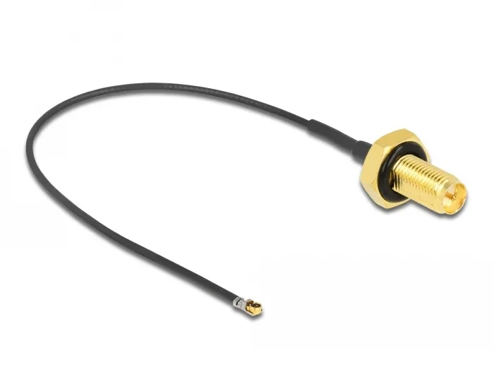 Delock_Antennenkabel_RP-SMA_Buchse_zum_Einbau_zu_I-PEX_Inc___MHF___4L_LK_Stecker_1_37_10_cm_Gewindel__nge_10_mm_spritzwassergesch__tzt__2_9a9dbe04