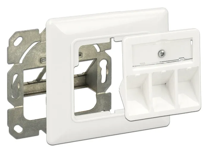 Delock_Keystone_Anschlussdose_3_Port_kompakt__2_3b6be420