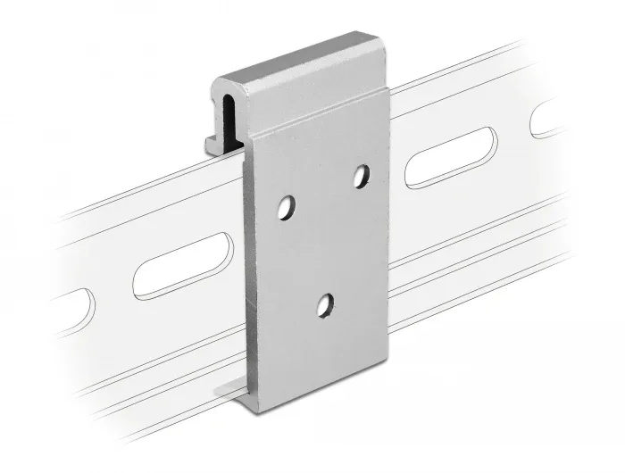 Delock_Aluminium_Montageclip_f__r_Hutschiene__3_Befestigungsl__cher___5_42241aa5