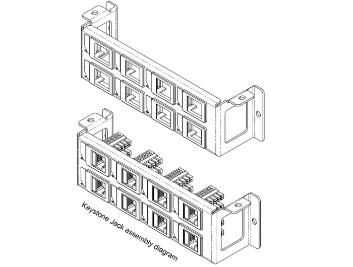 Delock_Keystone_Halterung_8_Port_Panel_Aufbau_vertikal__4_df8048ed