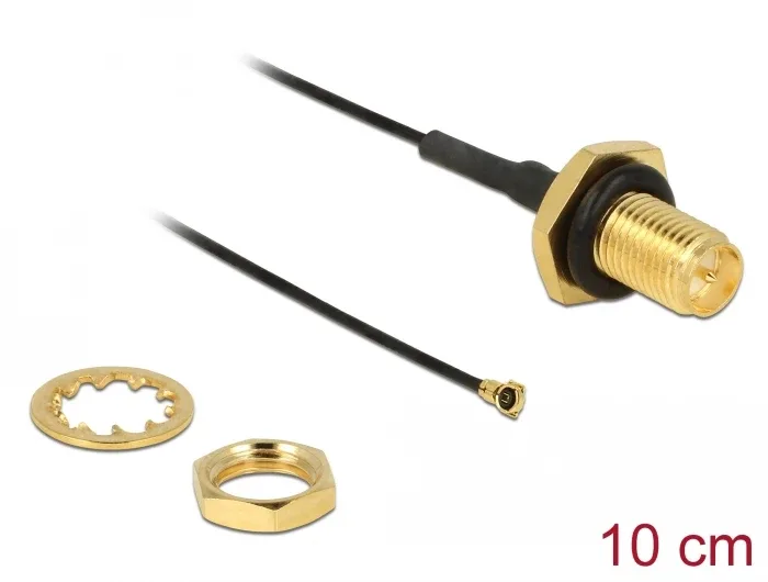 Delock_Antennenkabel_RP-SMA_Buchse_zum_Einbau_zu_I-PEX_Inc___MHF___4_Stecker_0_81_10_cm_Gewindel__nge_9_mm_spritzwassergesch__tzt__1_827ce431