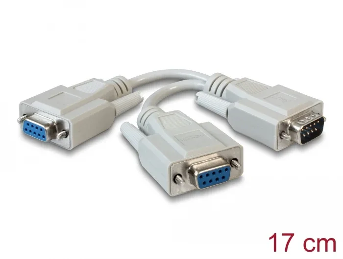 Delock_Adapter_Seriell_D-Sub9_Stecker___2_x_Buchse_17_cm__1_627314b5