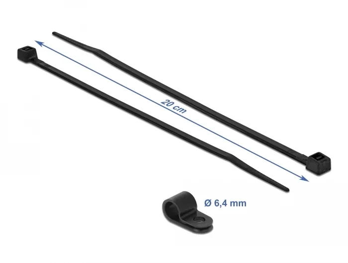 Delock_Befestigungsschelle_6_4_mm_mit_Kabelbinder_L_200_x_B_3_6_schwarz__2_d8306517