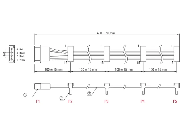 Delock_Kabel_Power_Molex_4_Pin_Stecker___4_x_SATA_15_Pin_Buchse_40_cm__2_3e3d8db2