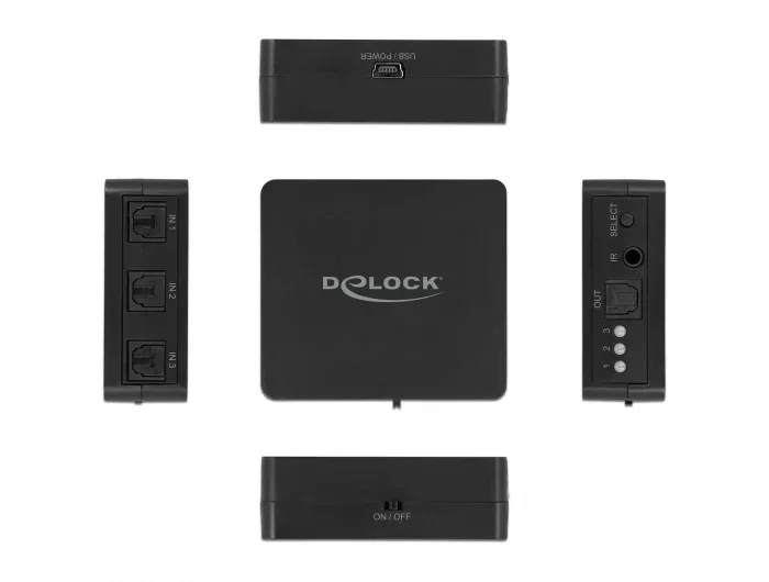 Delock_S_PDIF_TOSLINK_Switch_3_In_1_Out_mit_IR-Fernbedienung_und_USB_Stromversorgung__2_1a66de91