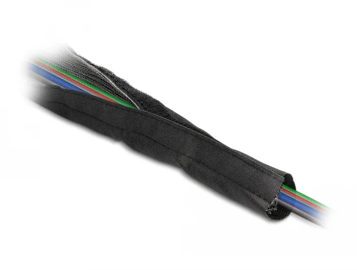 Delock_EMV_Abschirmgeflechtschlauch_mit_Klettverschluss_hitzebest__ndig_1_m_x_25_mm_schwarz__3_20b7ca51