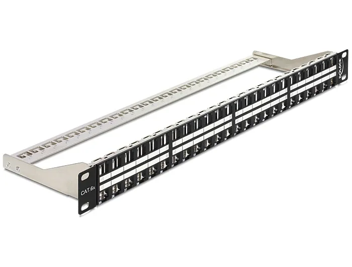 Delock_19____Keystone_Patchpanel_48_Port_1_HE_schwarz__1_3e83af86