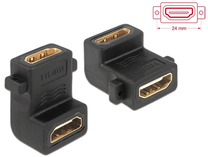 Delock_Adapter_HDMI_A_Buchse___Buchse_mit_Schraubanschluss_90___gewinkelt__1_c14d2ebb