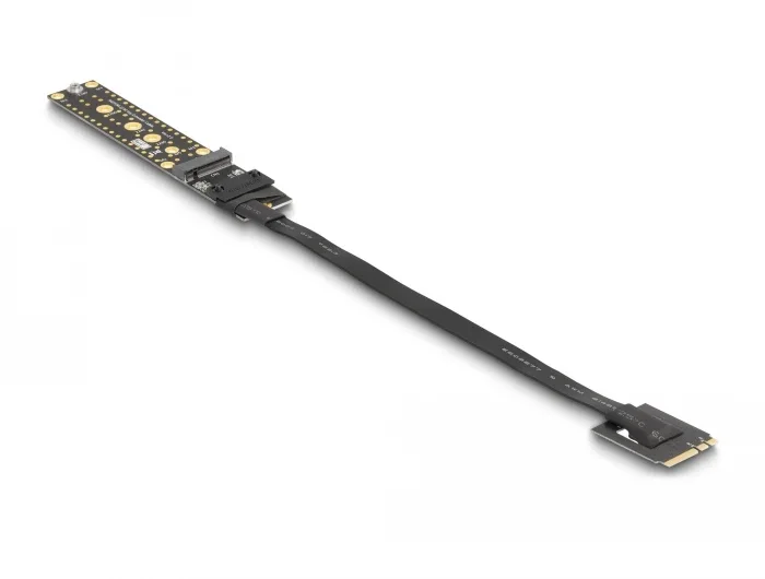 Delock_Riser_Karte_NVMe_M_2_Key_A_E_Stecker_zu_Key_M_Slot_mit_20_cm_Kabel__2_a4abd646