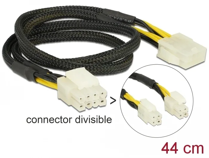 Delock_Verl__ngerungskabel_Stromversorgung_8_Pin_EPS_Stecker__2_x_4_Pin____8_Pin_EPS_Buchse_44_cm__1_2b6fb589