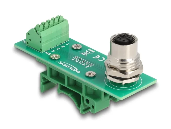 Delock_M12___bergabemodul_Adapter_A-kodiert_4_Pin_Buchse_zu_5_Pin_Terminalblock_f__r_Hutschiene__1_b04c6601