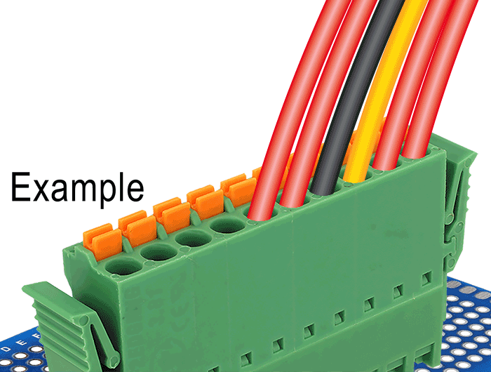 Delock Terminalblock Set für Platine 2 Pin 3,81 mm Rastermaß vertikal #7 
