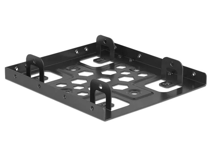 Delock_Aluminium_Einbaurahmen_2_x_2_5____zu_3_5____schwarz__1_e73c34d6